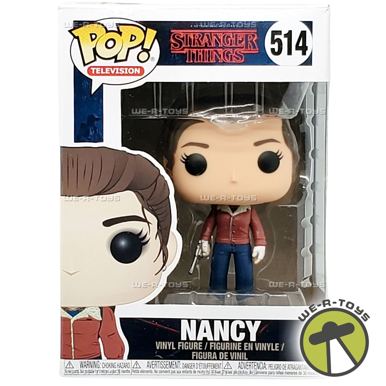 Funko POP Television Stranger Things Nancy with Gun 514 Vinyl