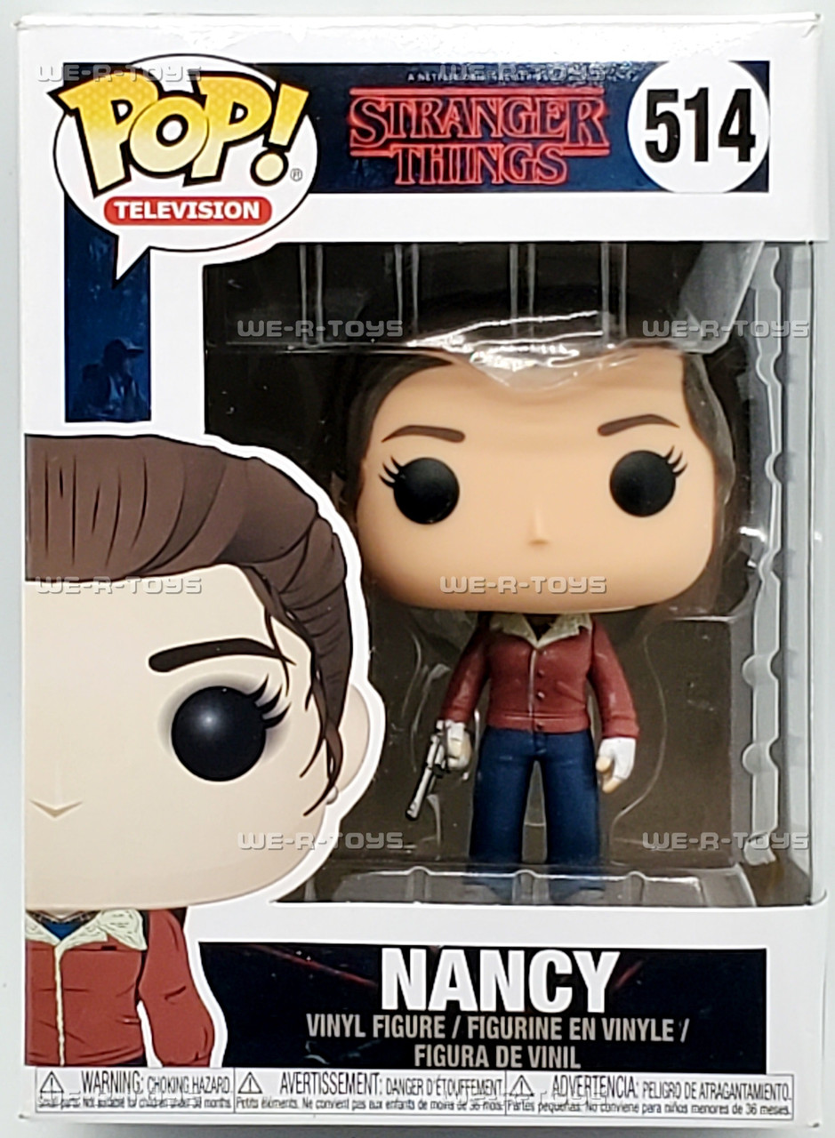 Funko POP Television Stranger Things Nancy with Gun 514 Vinyl