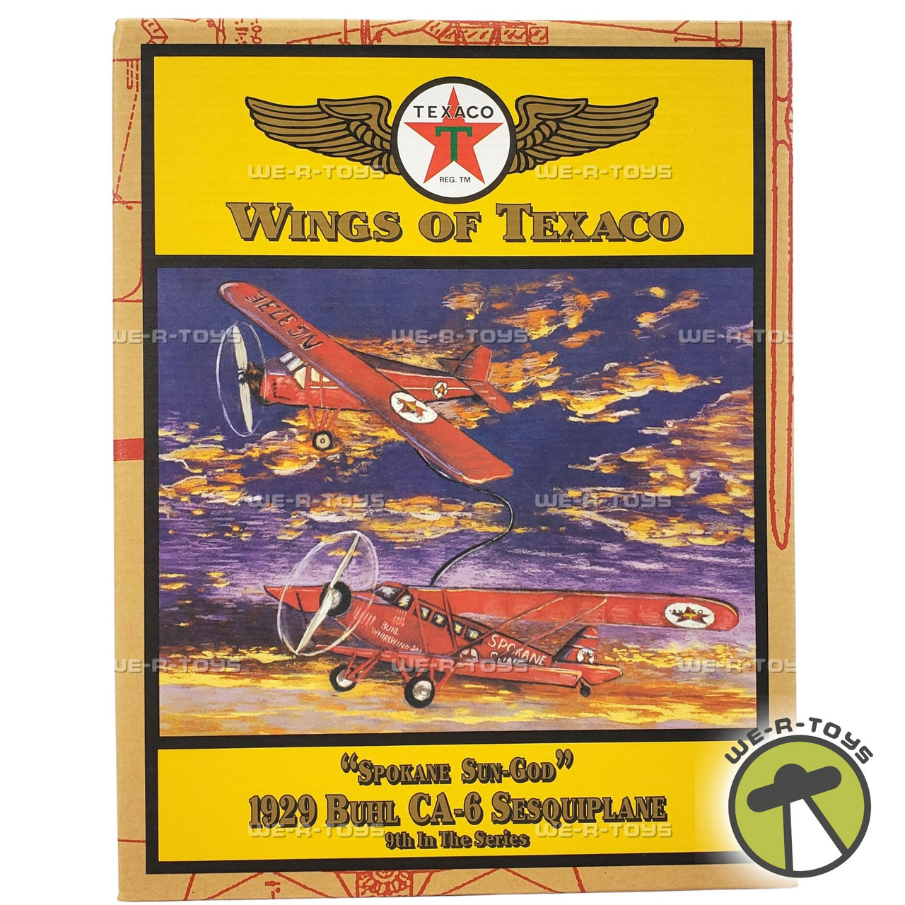 Wings of Texaco 1929 Buhl CA-6 Sesquiplane Spokane Sun-God Vehicle