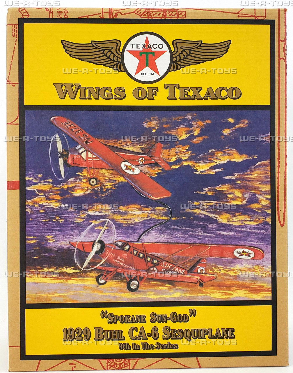 Wings of Texaco 1929 Buhl CA-6 Sesquiplane Spokane Sun-God Vehicle