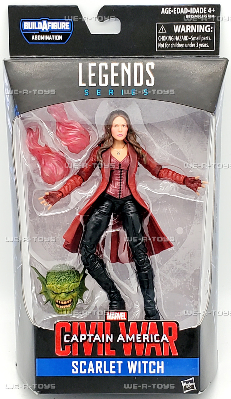 Marvel Legends Series Scarlet Witch Action Figure 2015 Hasbro