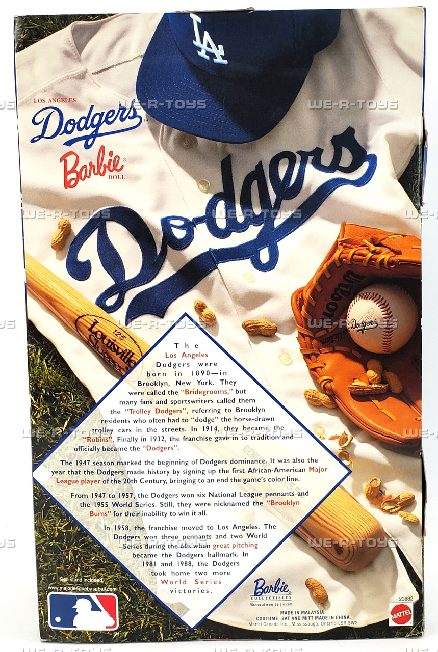 Barbie Los Angeles Dodgers Barbie Doll Collector Edition 1999