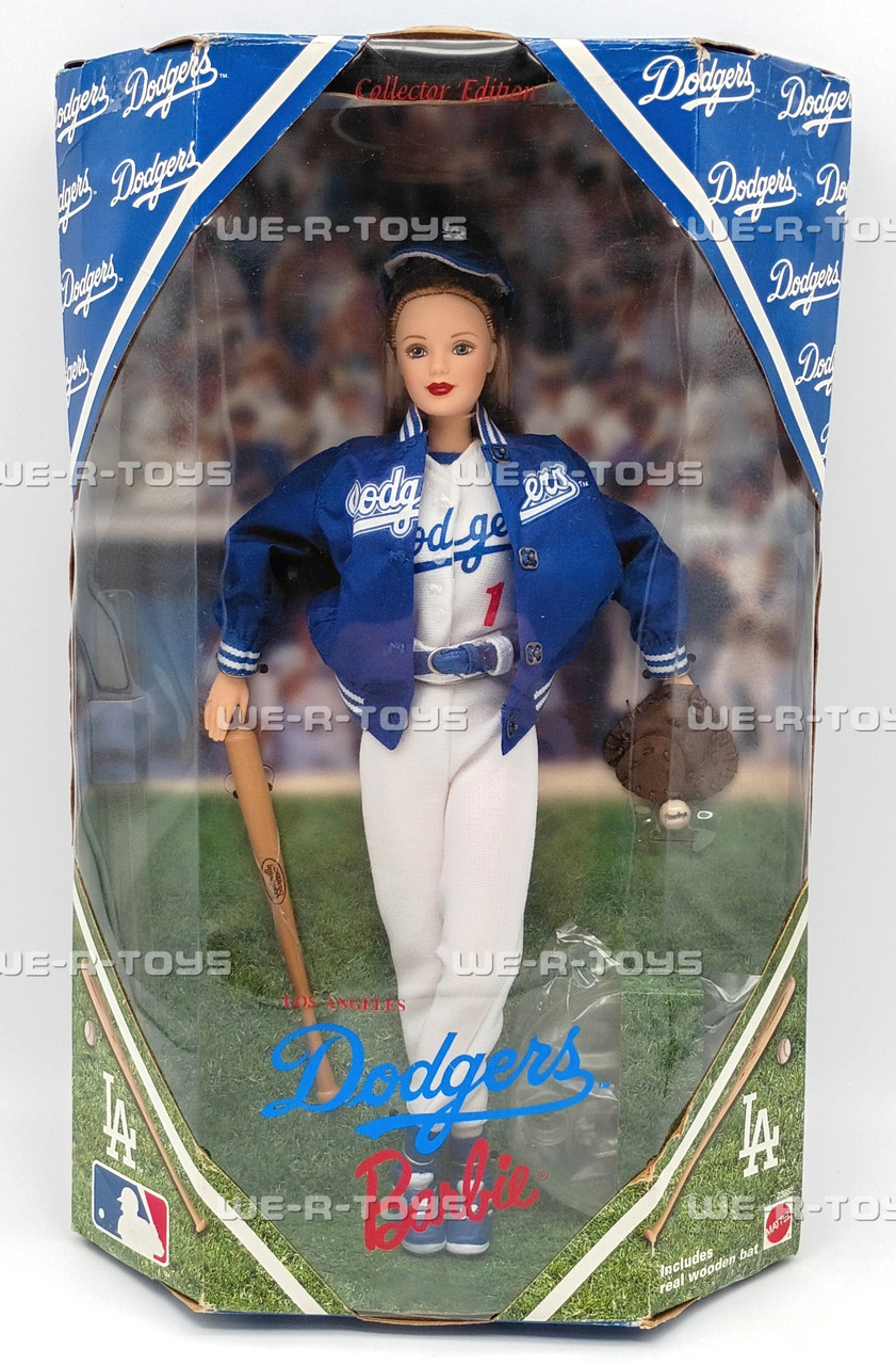 Los Angeles Dodgers Barbie Doll Barbie Collectibles1999 Mattel