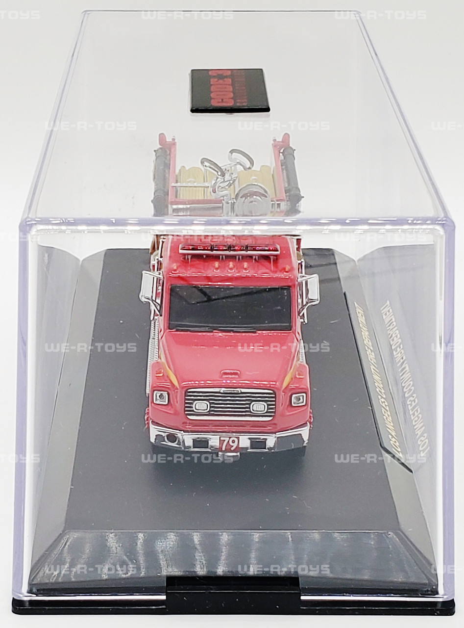 Freightlinerフロイナーパネルカー - ファイア模型 #玩具＃ギフト＃ Code 3 Fire & Rescue Los Angeles County CA Freightliner Engine 79