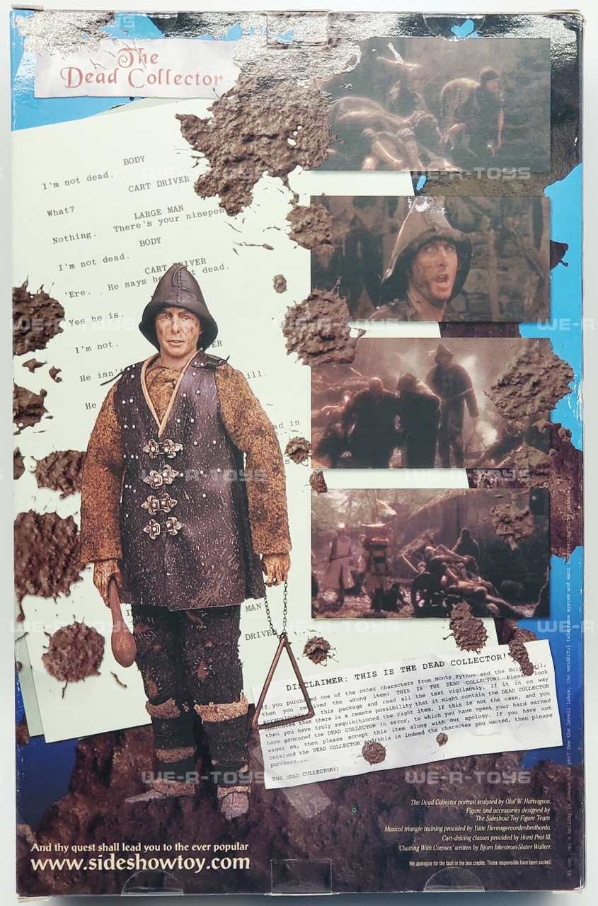Monty Python & The Holy Grail The Dead Collector Figure 2002