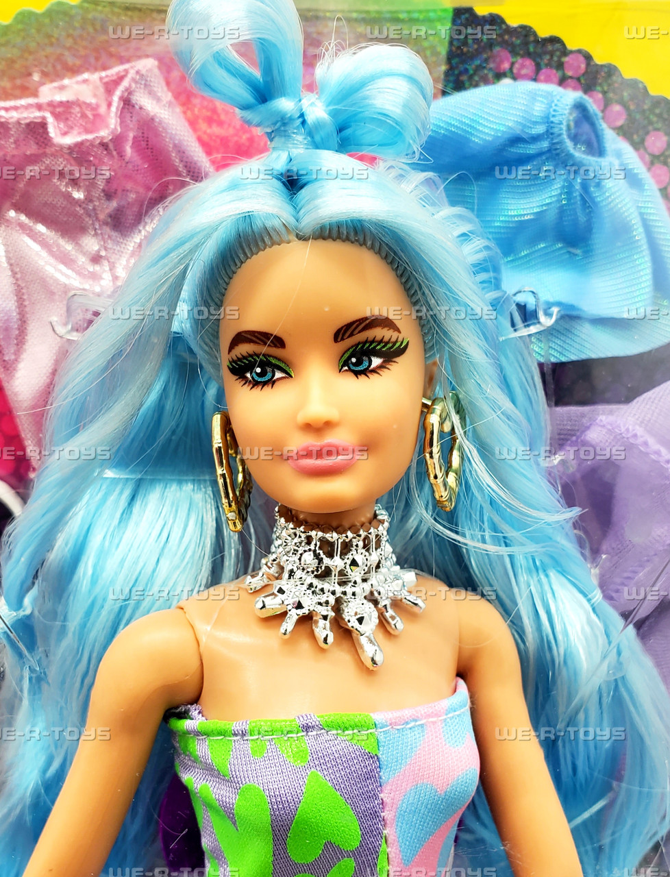 Barbie Extra Blue Hair Doll and Accessories 2020 Mattel GYJ69 - We