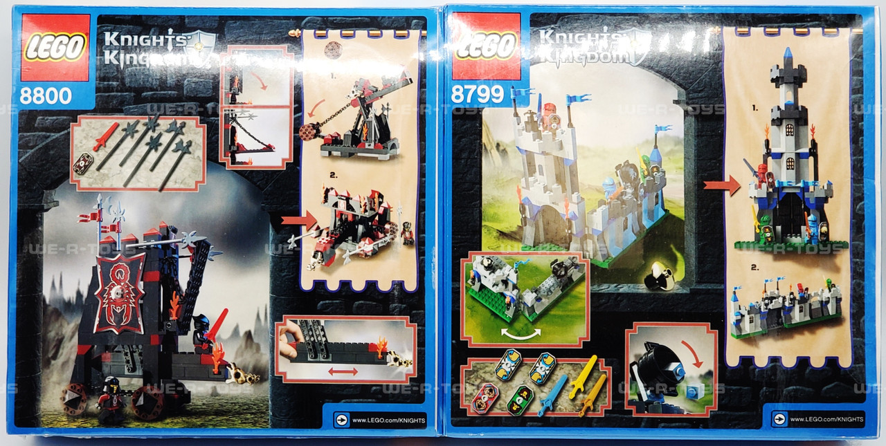LEGO Knight's Kingdom II Vladek's Attack Kit 2004 No. K8800 SEALED