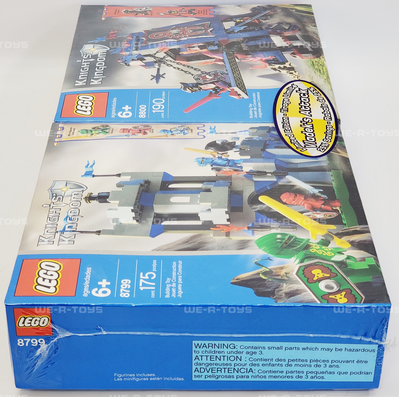 LEGO Knight's Kingdom II Vladek's Attack Kit 2004 No. K8800 SEALED