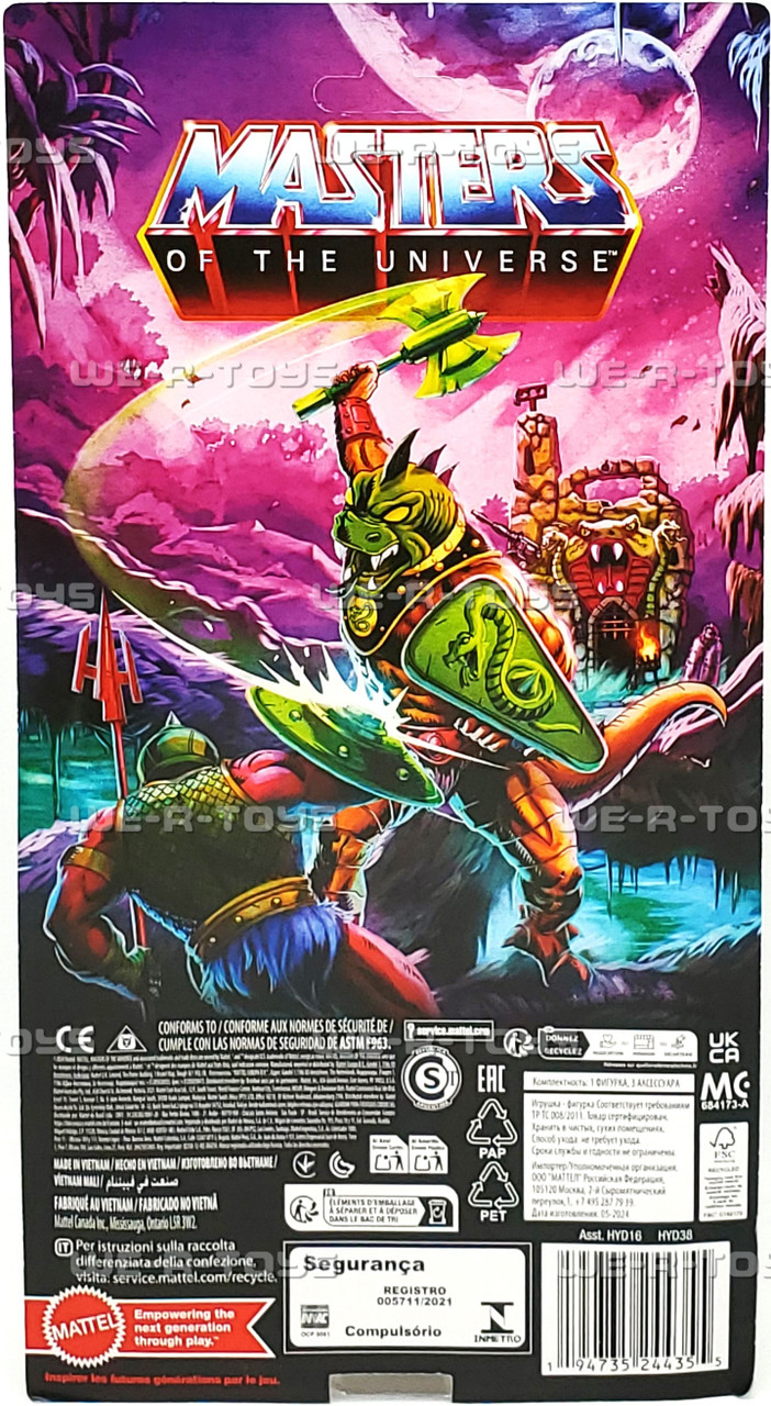 マスターズ・オブ・ザ・ユニバース　オリジンズ　レプティラクス Reptilax Masters of the Universe Origins Reptilax Action Figure