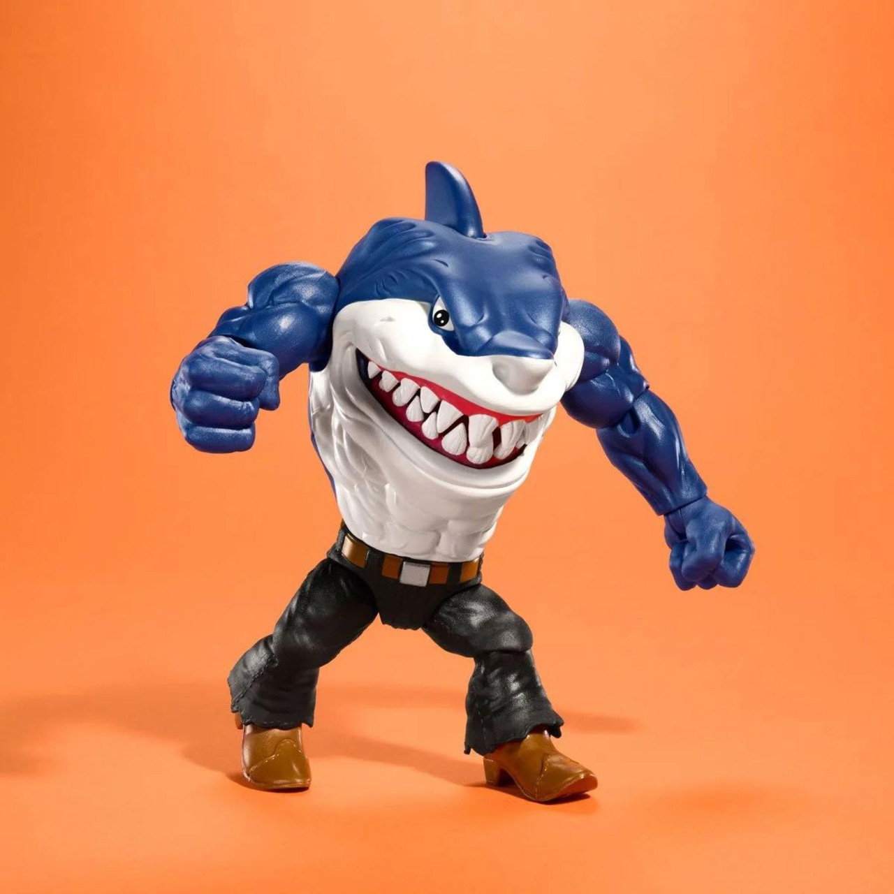 【新品未開封】 Street Sharks Slash Street Sharks Slash Action Figure Toy, Half-Man Villain, 6