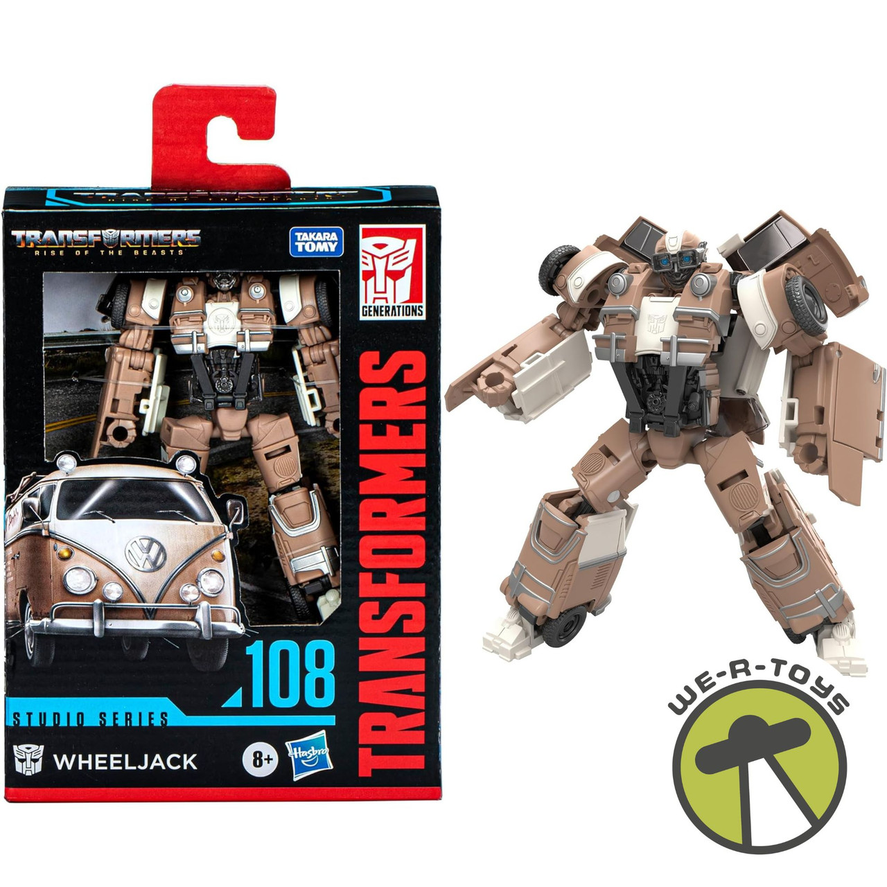 Transformers ROB Studio Series DLX 108 Wheeljack Action Figure