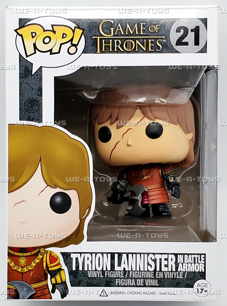 Funko POP Game of Thrones Tyrion in Battle Armor 21 Vinyl Figure