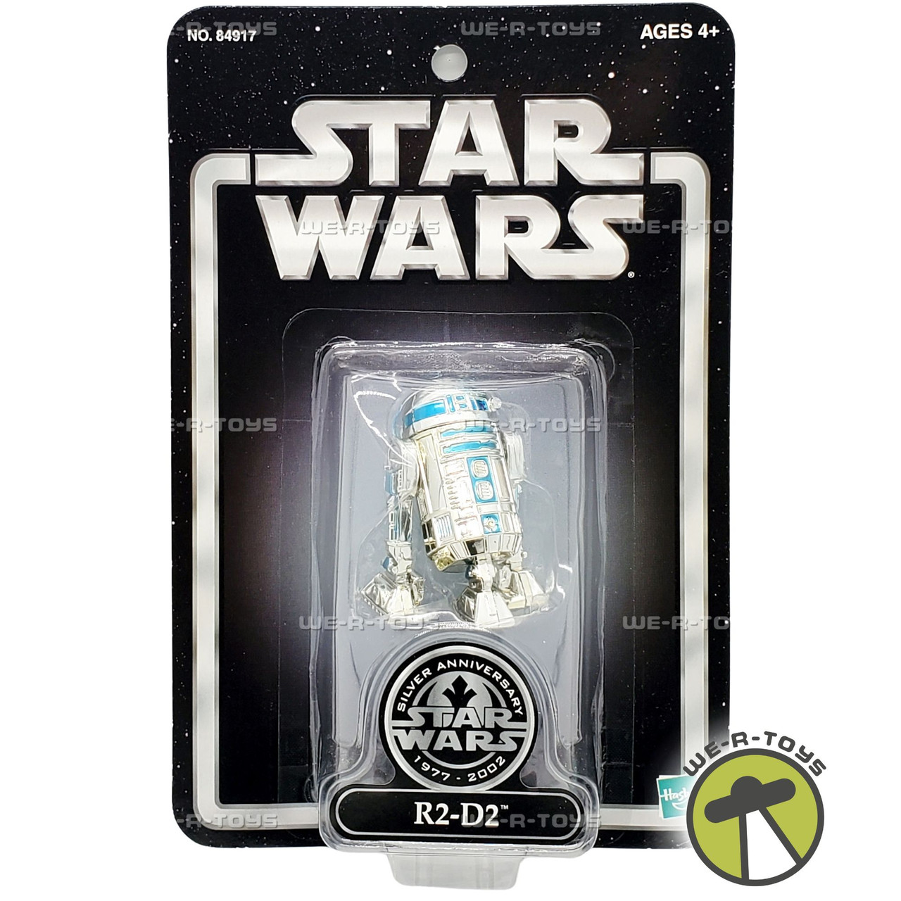 Star Wars Silver Anniversary R2-D2 Figure 2002 Hasbro 84917 We-R