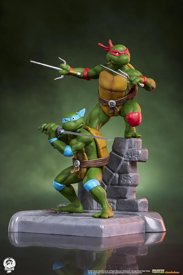 TMNT PVC Statue Set 4 pack Raphael Donatello Leonardo and