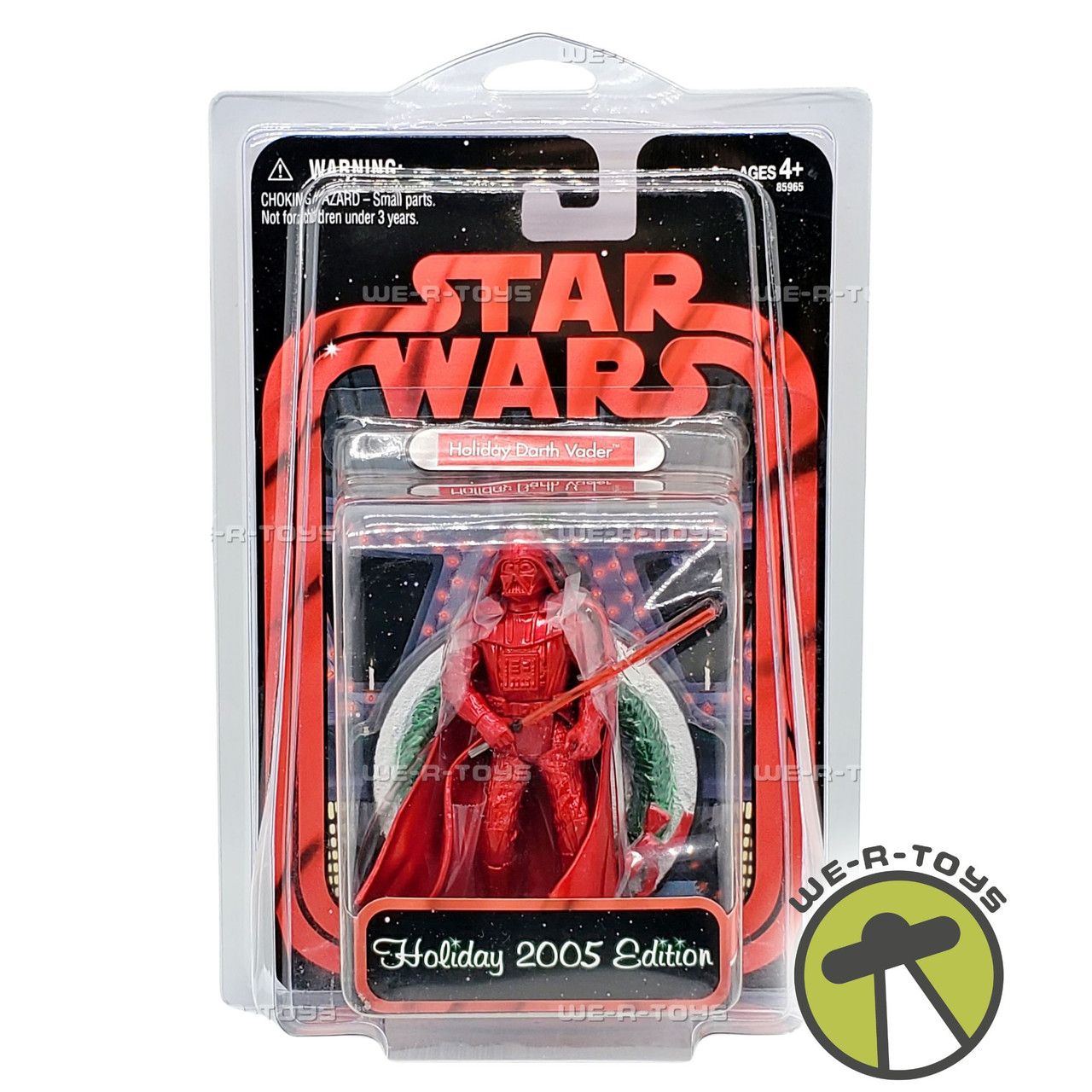 Star Wars Holiday Darth Vader Action Figure 2005 Hasbro 85965 - We