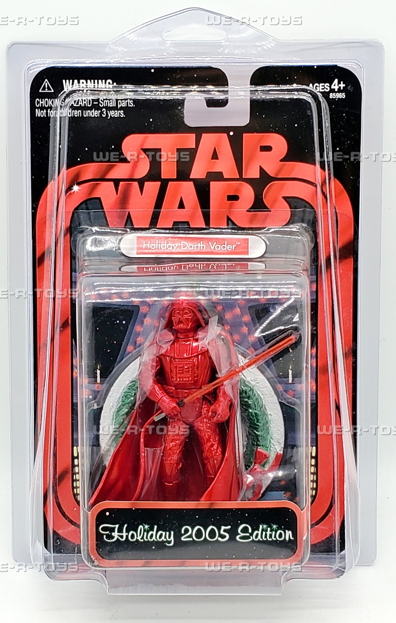 SF・ファンタジー・ホラー Holiday Darth Vader 2005 Edition Star Wars Holiday Darth Vader Action Figure 2005 Hasbro 85965 - We