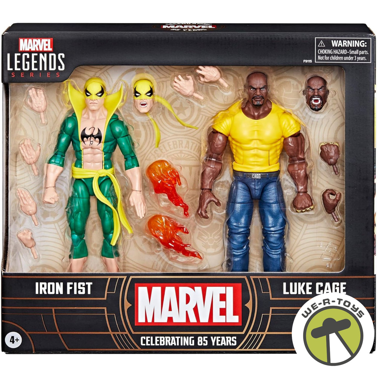MARVEL LEGENDS アイアンフィスト ルークケイジ 2体セット Marvel Legends Series Iron First and Luke Cage Action Figures 2