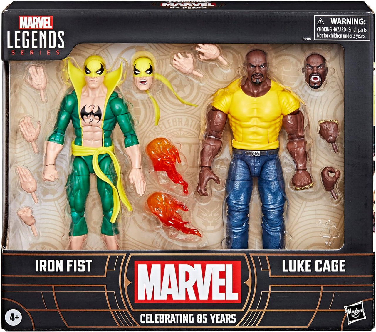 MARVEL LEGENDS アイアンフィスト ルークケイジ 2体セット Marvel Legends Series Iron First and Luke Cage Action Figures 2