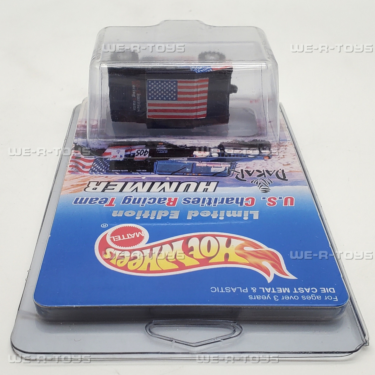 Hot Wheels US Charities Racing Team Hummer Dakar Rally Vehicle LE
