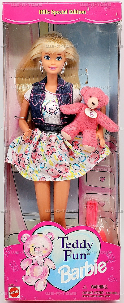 Barbie Teddy Fun Doll Hills Special Edition 1996 Mattel 15684 - We