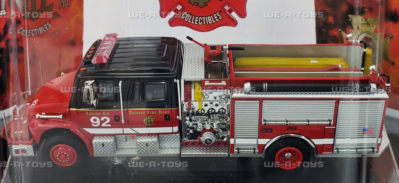 Code 3 Freightliner Chicago Fire Dept. Fire Engine Vehicle Ltd Ed