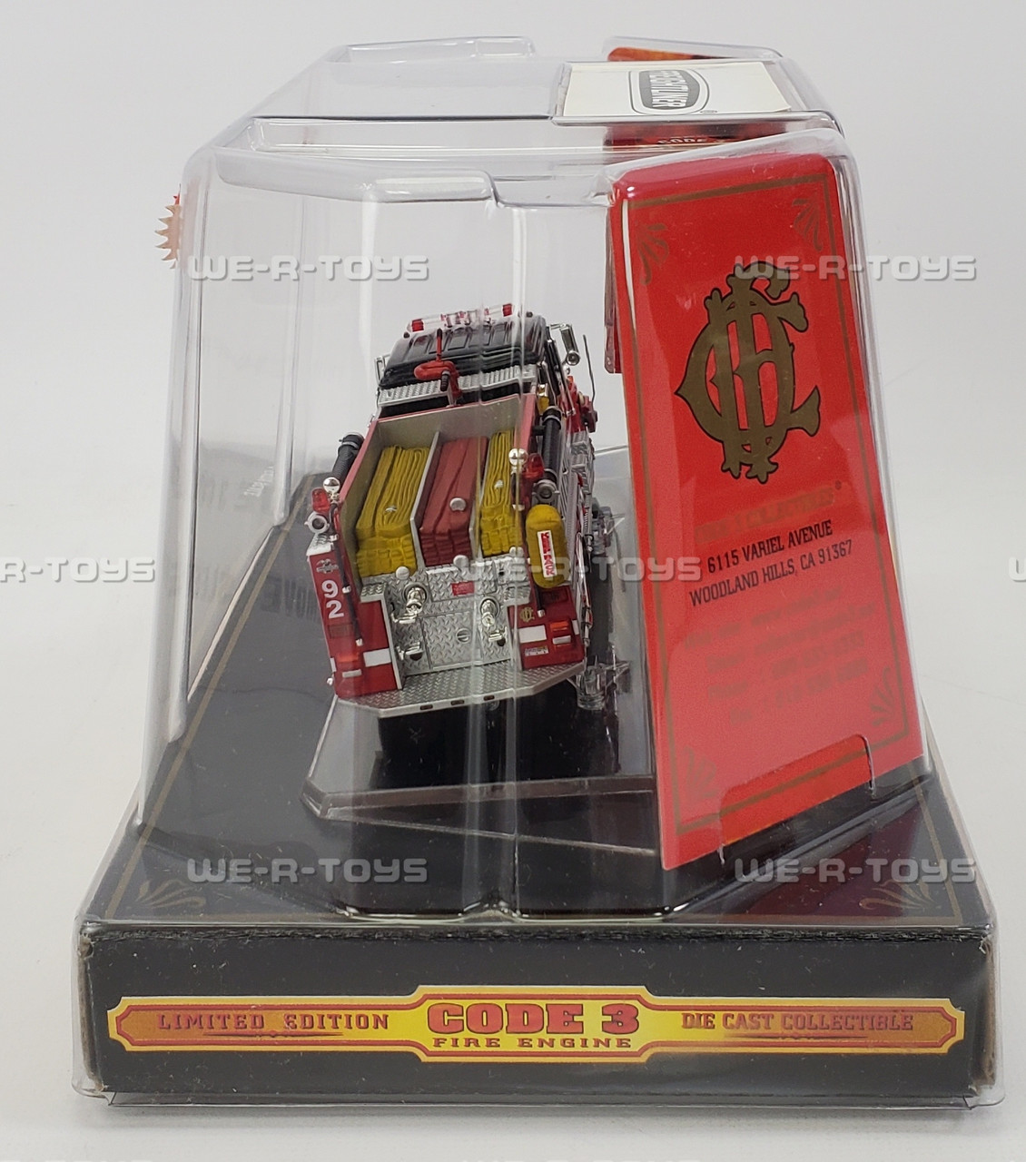 Code 3 Freightliner Chicago Fire Dept. Fire Engine Vehicle Ltd Ed