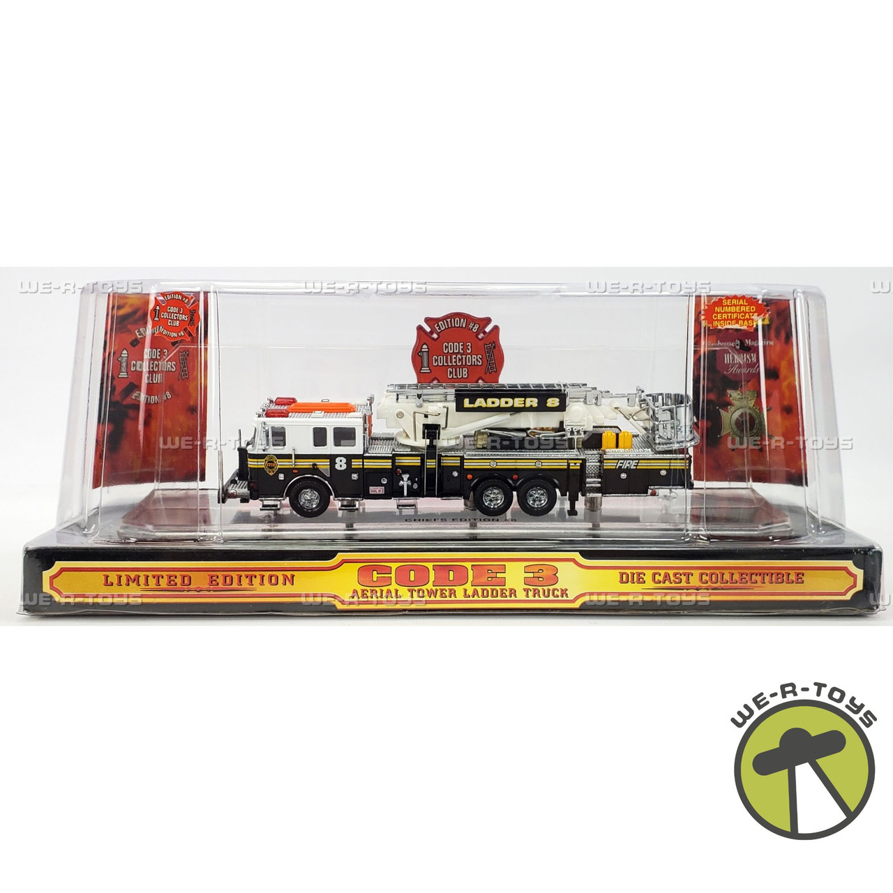 Code 3 Chiefs Edition #8 Aerialscope Tower Ladder Truck Limited