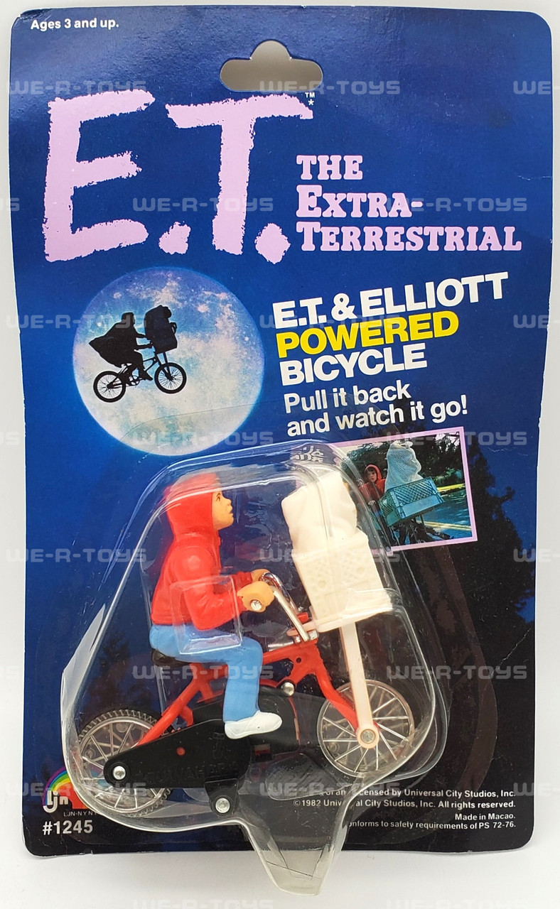 特撮 E.T. & Elliott Powered Bicycle E.T. The Extra-Terrestrial & Elliot Powered Bicycle 1982 LJN
