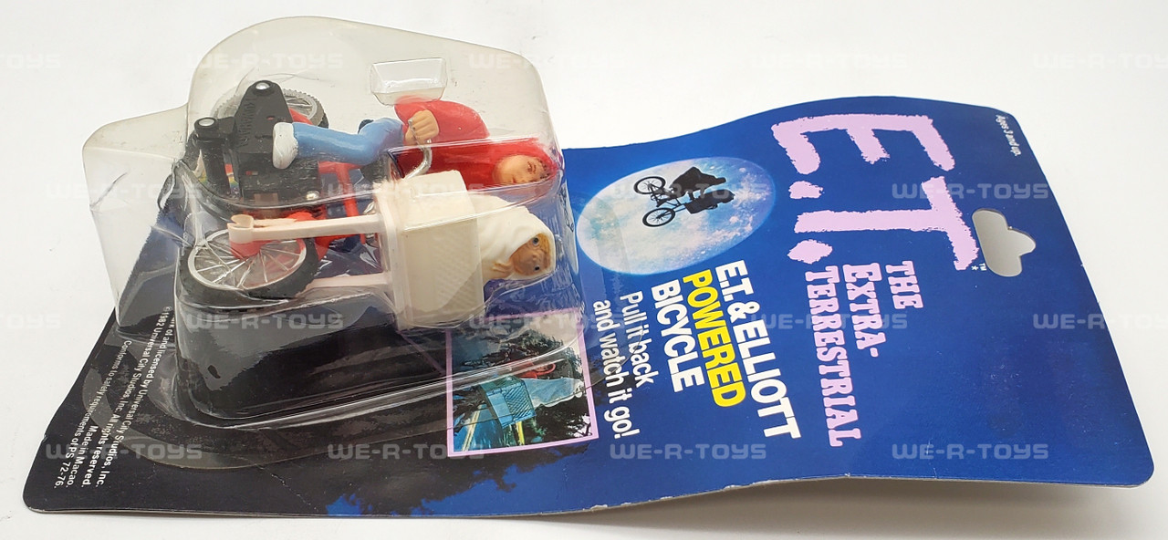 ET フィギュア　1982　E.T. & Elliott Bicycle 1982 LJN Toys E.T. The Extra-Terrestrial Elliott On Bicycle