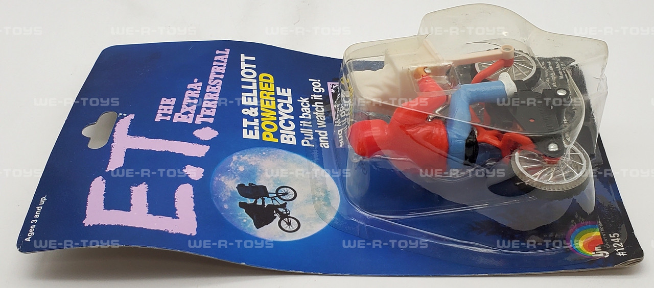 特撮 E.T. & Elliott Powered Bicycle 1982 LJN Toys - E.T. The Extra-Terrestrial Elliott On