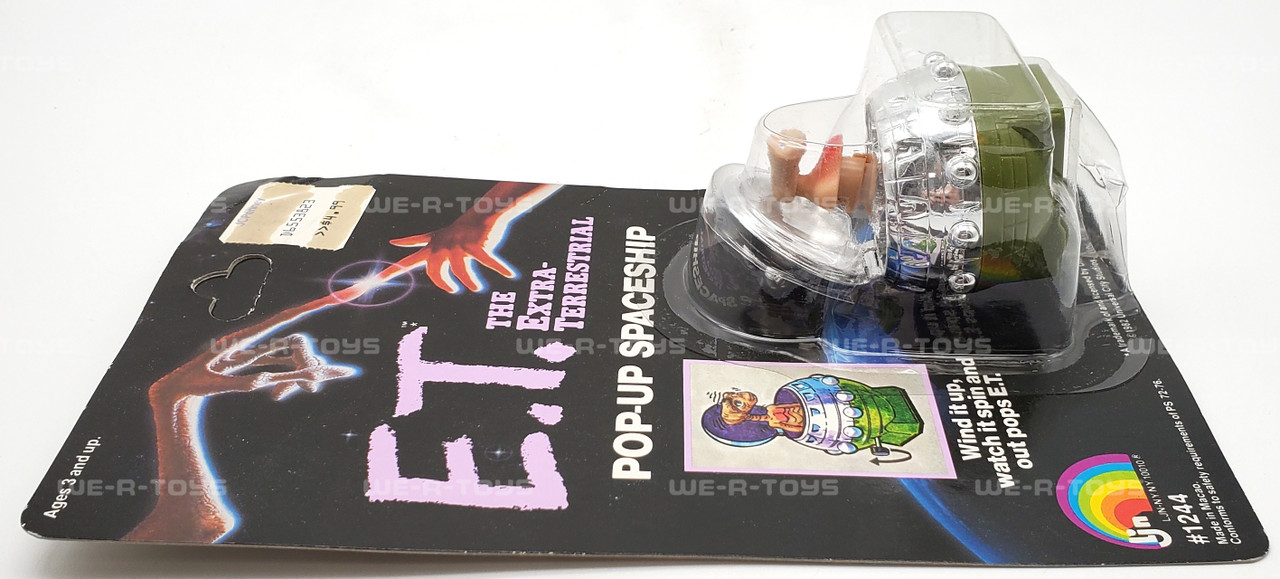 E.T. The Extra-Terrestrial Pop-Up Spaceship 1982 LJN #1244 NRFP