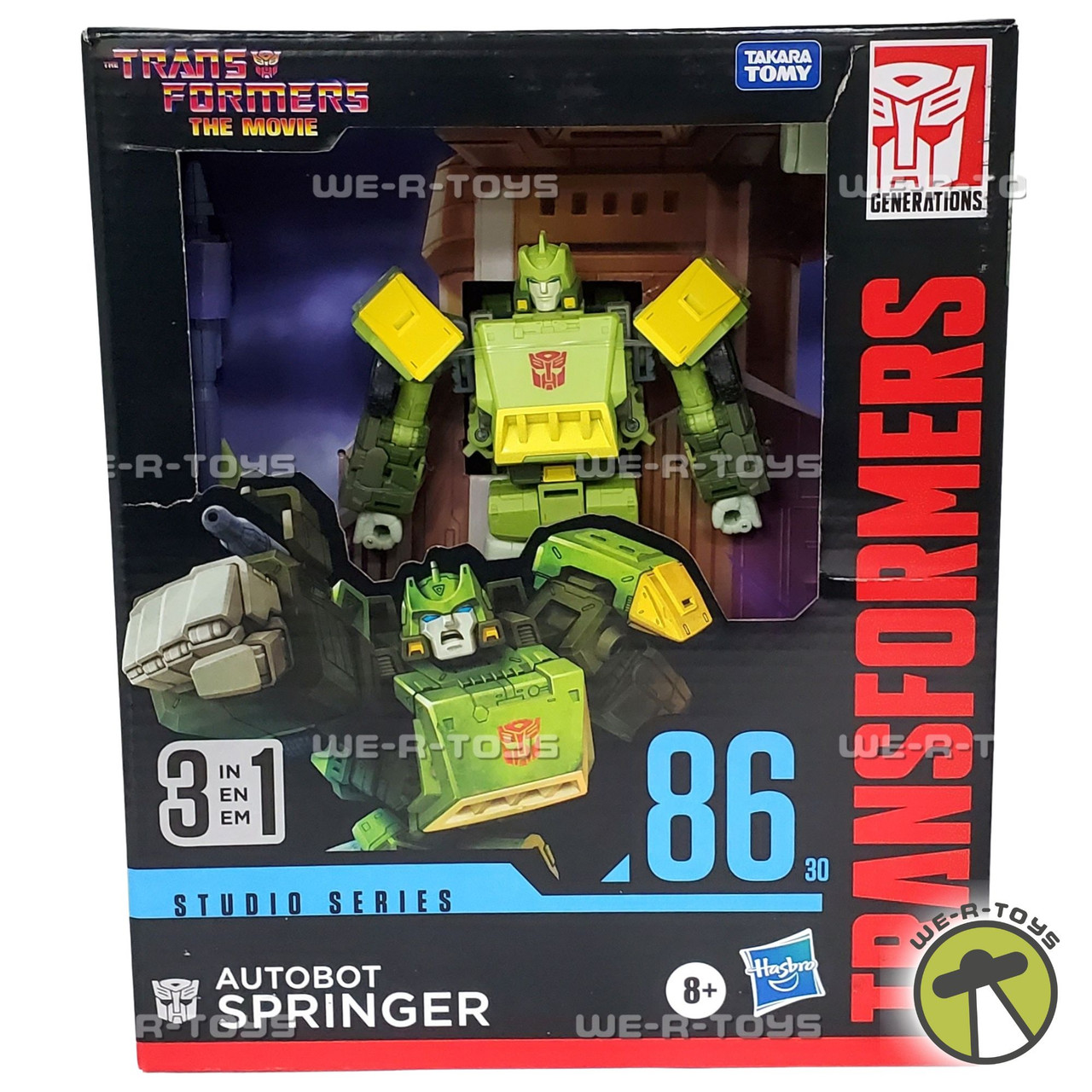 Transformers the Movie Studio Series 86 Autobot Springer Action