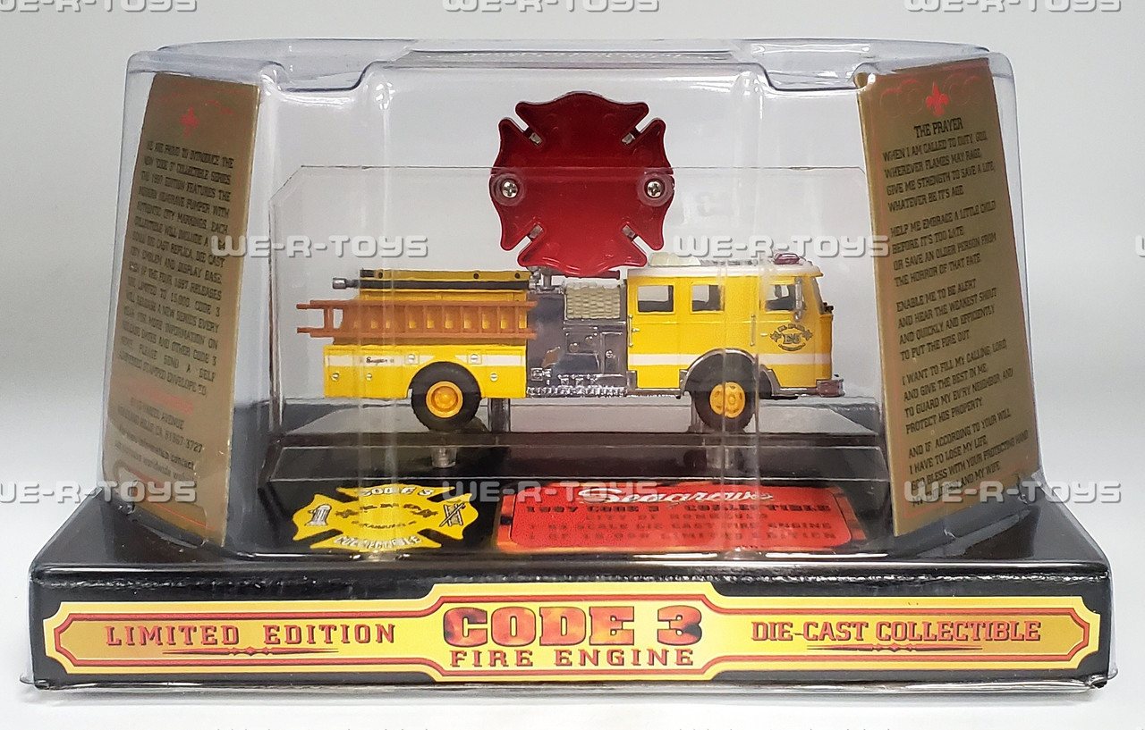 【新品】【未使用】CODE3 ボルチモアファイア 消防車 ハシゴ車 新品】【未使用】CODE3 ボルチモアファイア 消防車 ハシゴ車