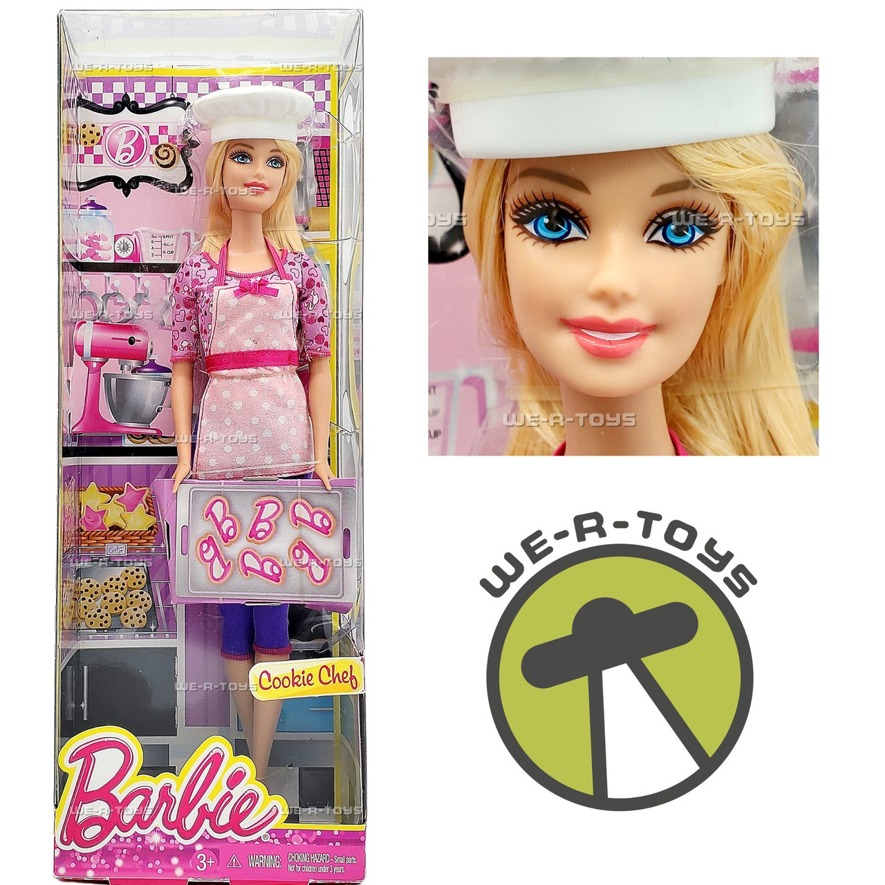 Barbie Pizzeria Barbie Pizza Chef Doll And Playset Blonde Baker