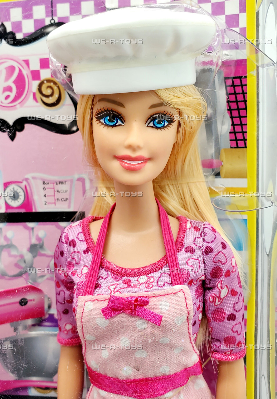 クリアファイル Barbie Doll LEARNS TO COOK Barbie Learns to Cook Reproduction Brunette 06-K9141KS