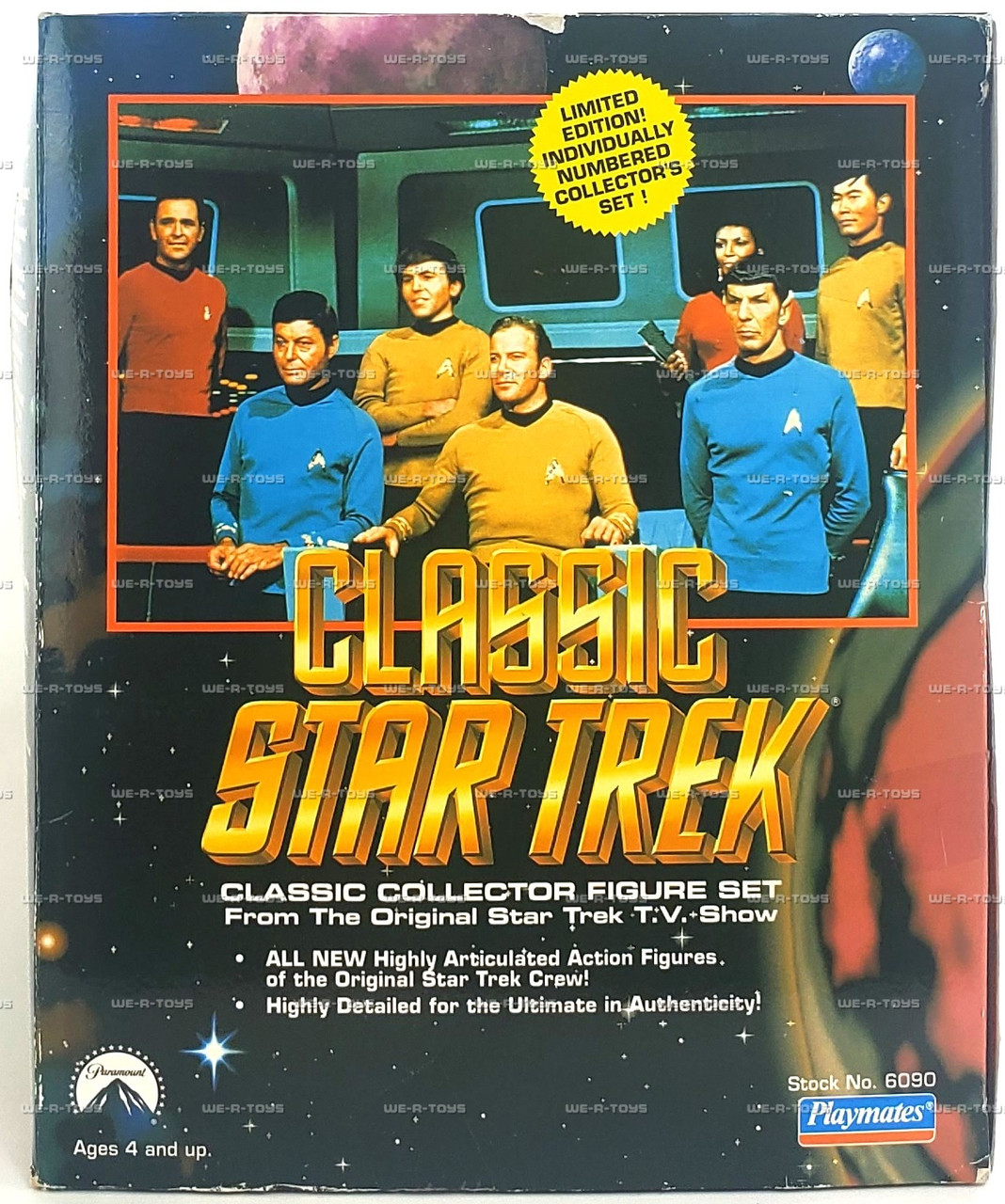 Star Trek Classic Collector Figure Set 1993 Playmates No