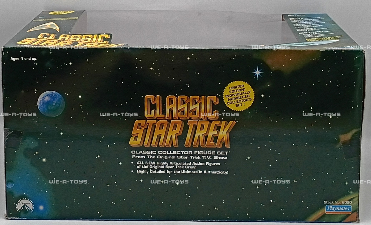 Star Trek Classic Collector Figure Set Collector Ed. 1993
