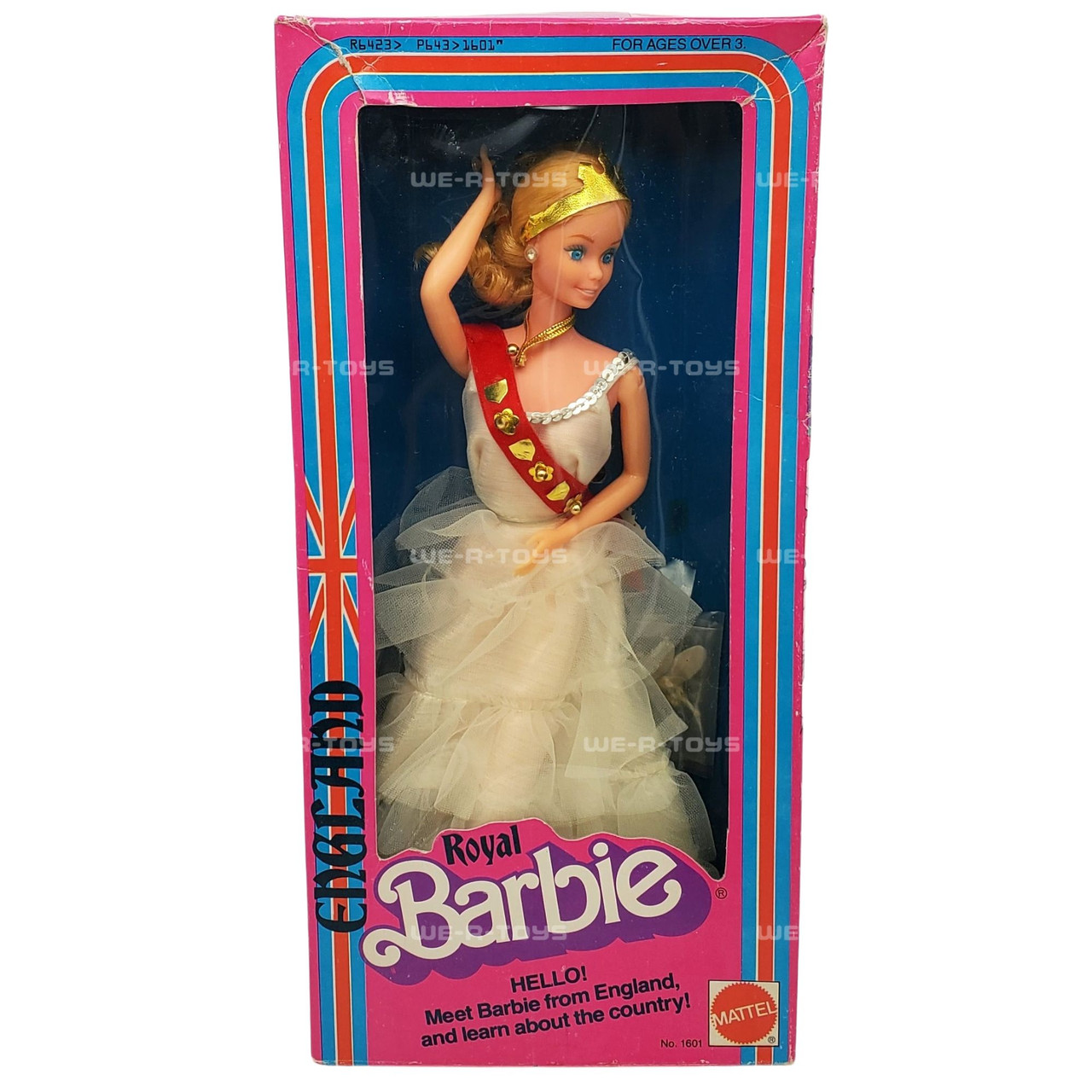 Barbie Royal England International Fashion Doll 1979 Mattel No