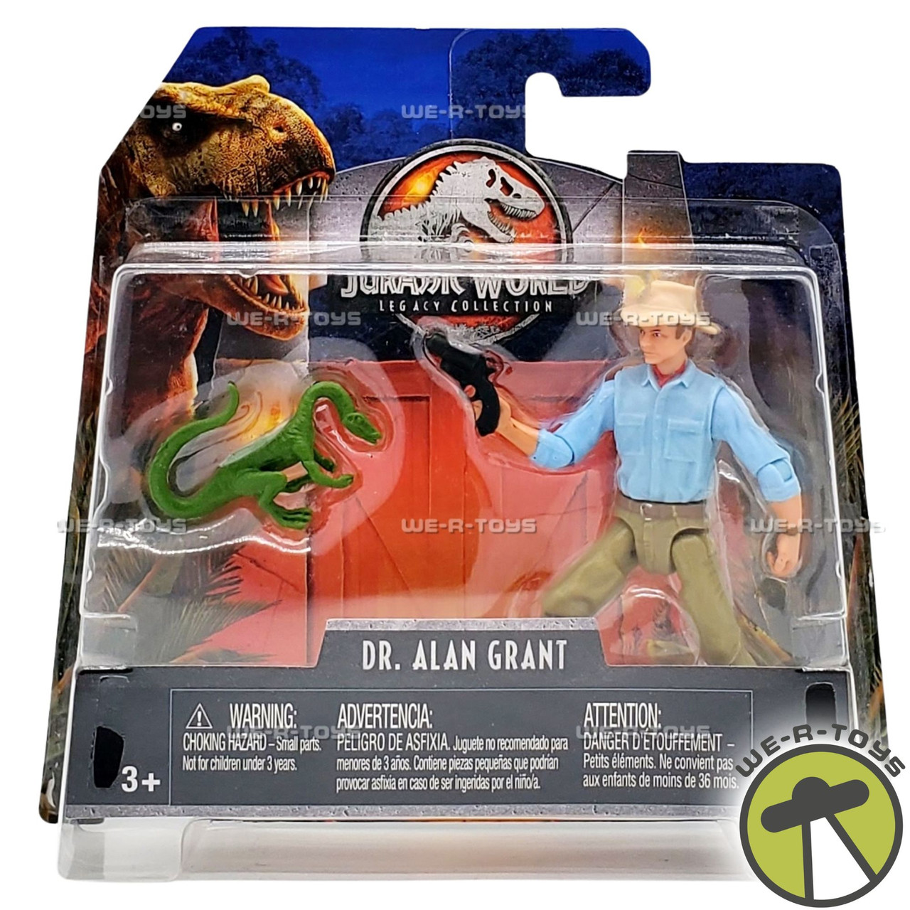 Jurassic World Legacy Collection Dr. Alan Grant and Compie Figure