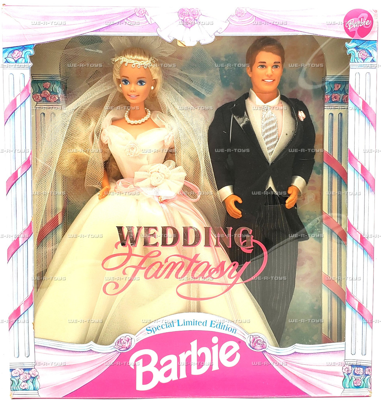 Barbie Wedding Fantasy Barbie and Ken Dolls Gift Set 1993 Mattel