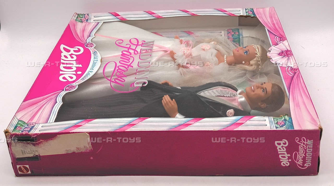 Barbie Wedding Fantasy Barbie and Ken Doll Set 1993 Mattel 10924