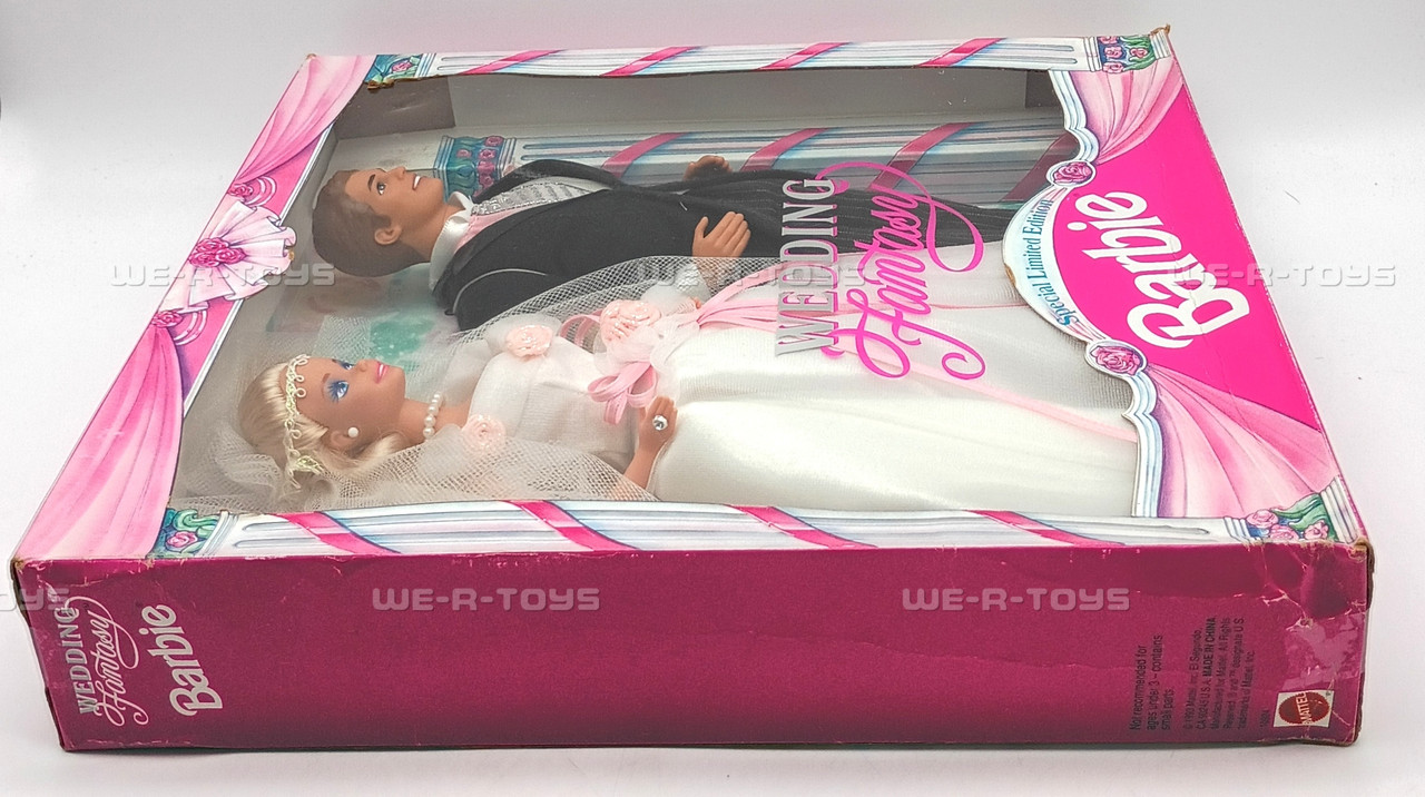 マテル バービー&ケン 結婚記念日 スペシャル 限定版 10924 Barbie Wedding Fantasy Barbie and Ken Doll Set 1993 Mattel 10924