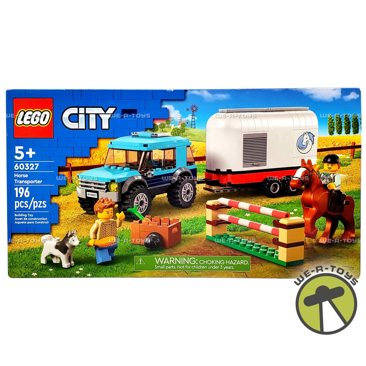 LEGO City Great Vehicles Horse Transporter Building Set 60327 We