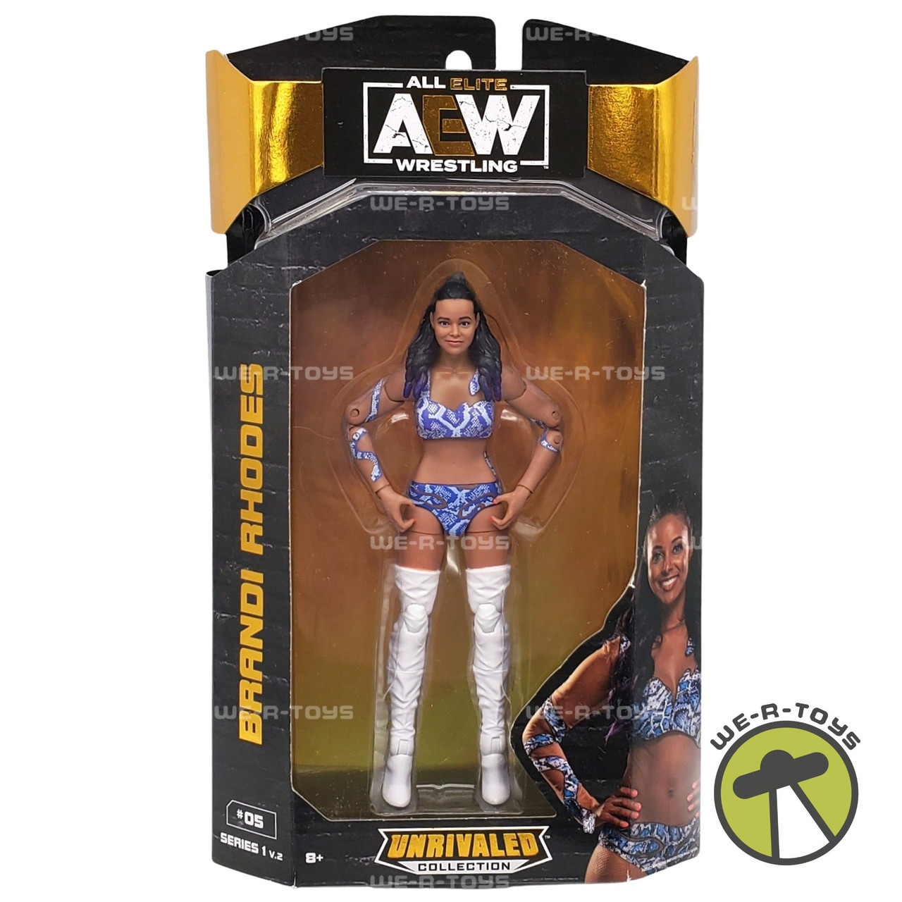 AEW Series 1 Unrivaled Collection Brandi Rhodes Action Figure #05