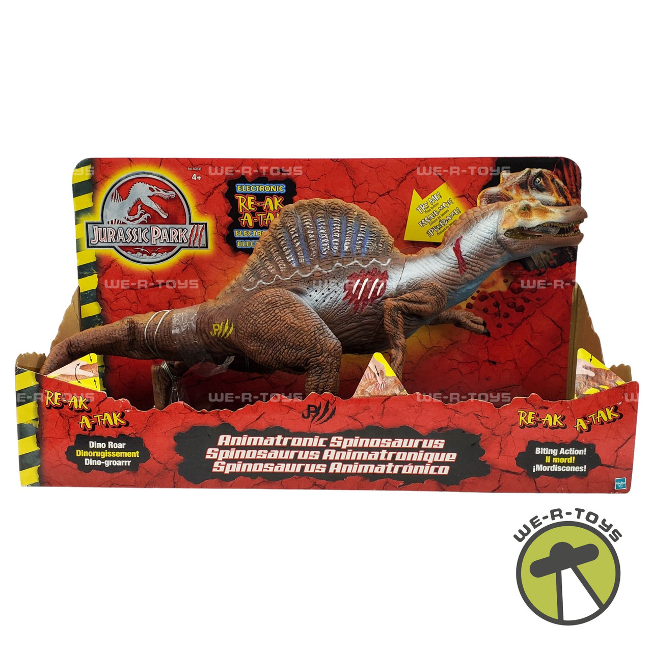 Jurassic Park Animatronic Spinosaurus Toy Jurassic Park Electronic
