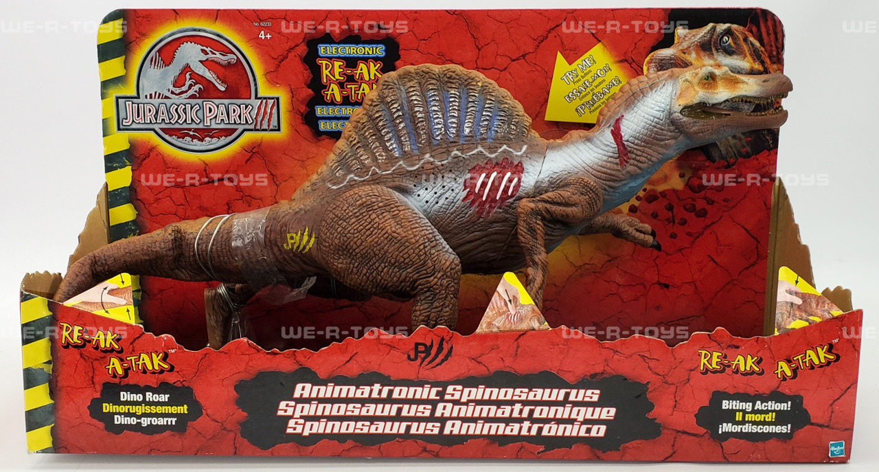 Jurassic Park Electronic Re-Ak A-Tak Animatronic Spinosaurus