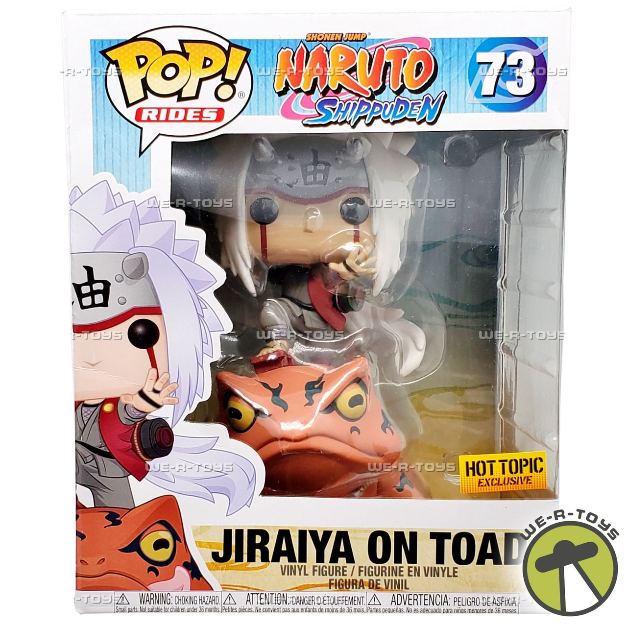 Funko Pop Rides 73 Naruto Shippuden Jiraiya on Toad Figure