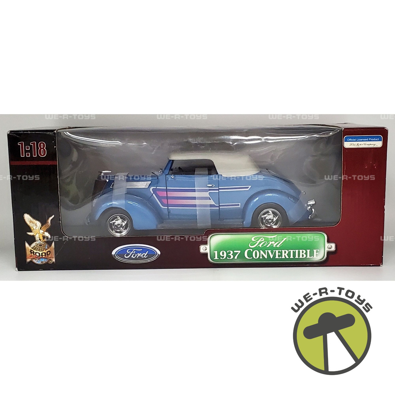 Road Signature Ford 1937 Convertible Vehicle Deluxe Edition Yat