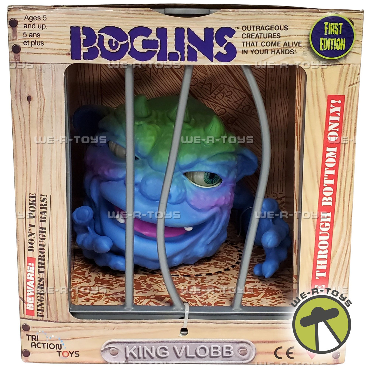 Boglins King Vlobb First Edition Puppet Toy Tri-Action Toys 10002