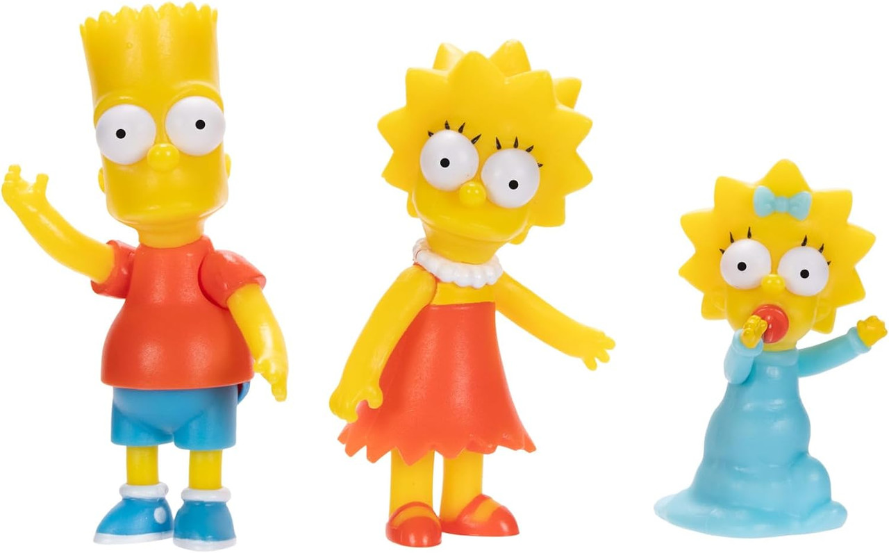 The Simpsons Family 2-1.5 IN Scale Fig Multipack 2024 Jakks